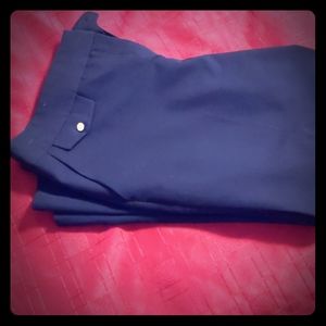 Black slack capri